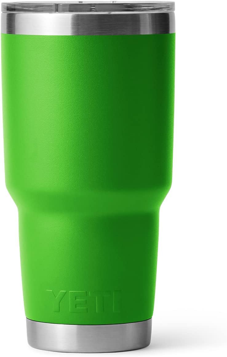 YETI Rambler 30 oz Tumbler, Stainless Steel, Vacuum Insulated with MagSlider Lid, Canopy Green - Image 5
