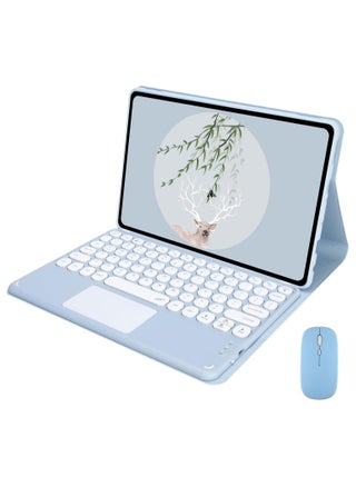 Keyboard Compatible with Xiaomi Redmi Pad Pro 12.1-inch 2024 with Mouse, Round Keys Detachable Wireless Touchpad Trackpad Keyboard for Redmi Pad Pro 12.1" - pzsku/ZDA9CF529B5F3A1C4461DZ/45/_/1725874976/9446aedd-9ed5-47b9-9ff7-352cfb46762b