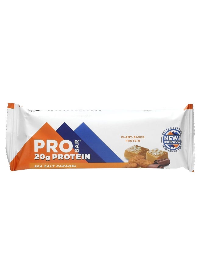 PRO BAR ProBar, Protein Bar, Sea Salt Caramel, 12 Bars, 2.47 oz (70 g) Each  - Image 3