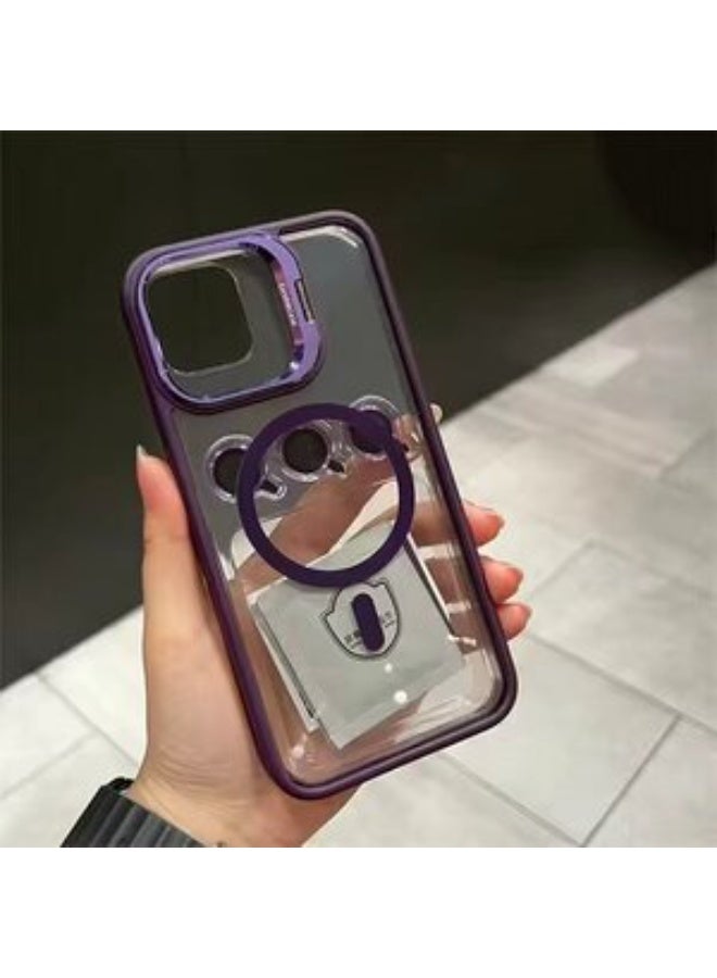 Advanced Protective Case for iPhone 16 with Kickstand and MagSafe ChargingAnd lenses to protect the camera - Image 1