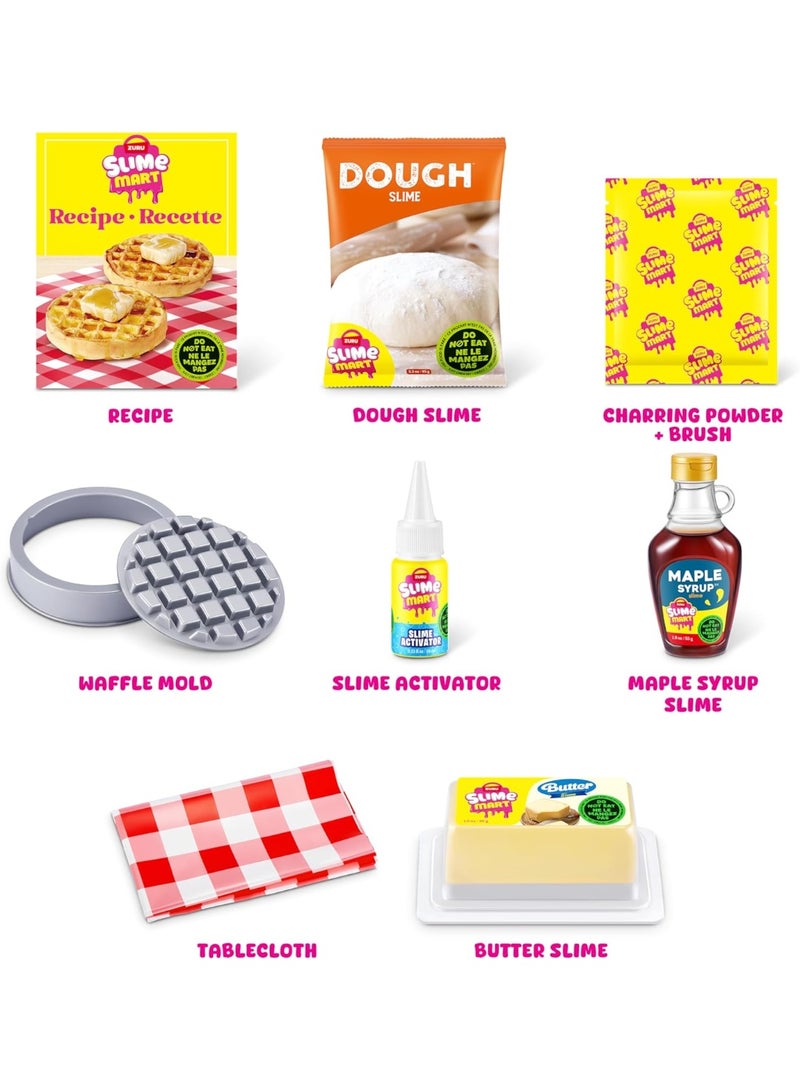 ZURU Slime Mart Series 1 Waffles Kit (15901D) – Scented DIY Small Shopping Bag Slime Sensory Toy for Kids - Image 5