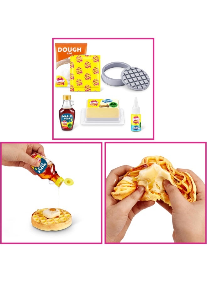 ZURU Slime Mart Series 1 Waffles Kit (15901D) – Scented DIY Small Shopping Bag Slime Sensory Toy for Kids - Image 4