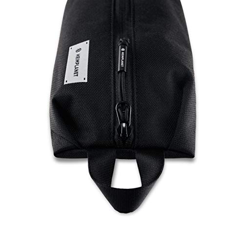 HEIMPLANET Original | HPT Carry Essentials - Simple Pouch | Simple Pencil case/Pouch Made of Water-Resistent and Durable DYECOSHELL | Supports1% for The Planet (Black) - Image 2