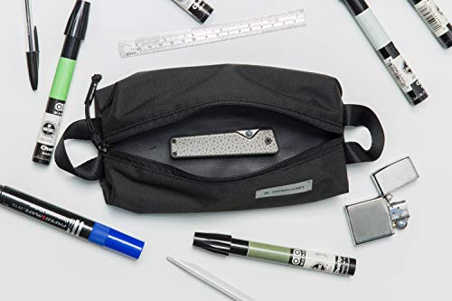 HEIMPLANET Original | HPT Carry Essentials - Simple Pouch | Simple Pencil case/Pouch Made of Water-Resistent and Durable DYECOSHELL | Supports1% for The Planet (Black) - Image 5