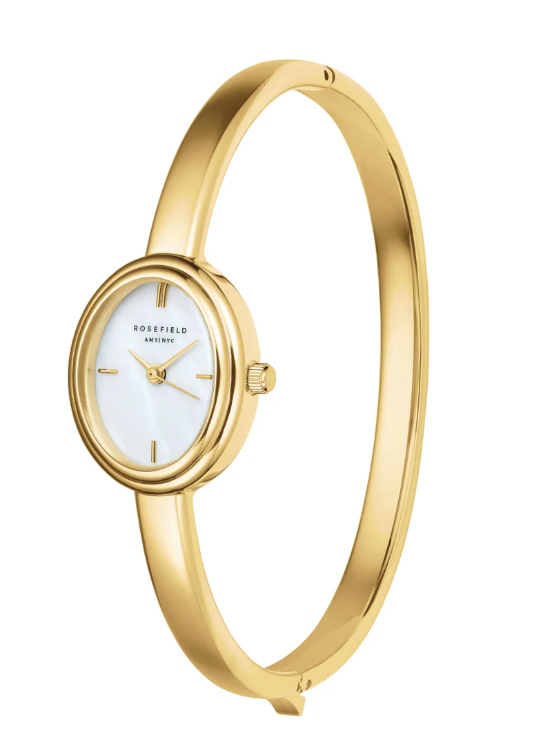RoseField Rosefield Studio Edition 6 Bangle Watch Oval Gold Small - STWGSG-ST04