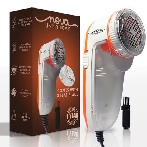 Nova Lint Remover for Clothes Fabric Cleaner for Woolen Clothes | 1 Year Warranty - Image 1