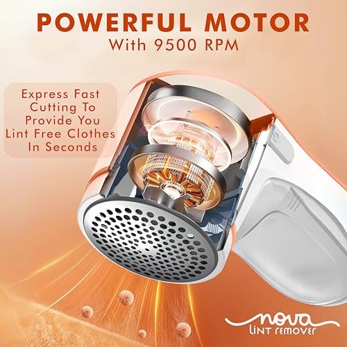Nova Lint Remover for Clothes Fabric Cleaner for Woolen Clothes | 1 Year Warranty - Image 5