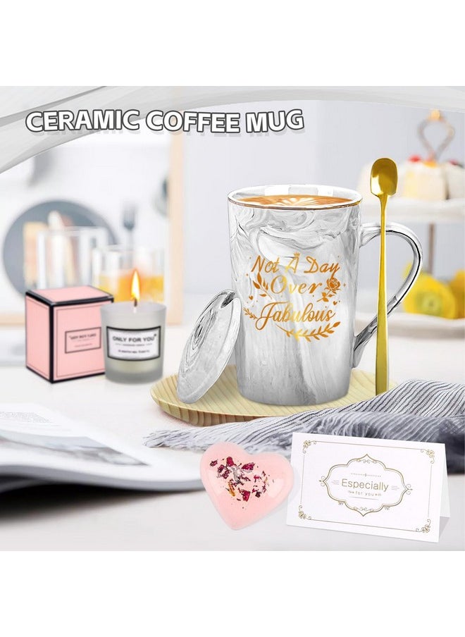 TOLOYE Birthday Gifts For Women, Grey Relaxation Gift Basket With Mug Cup, Unique Gifts For Men Mom Sister Her Girlfriend Wife Friend Bestie Coworkers, Christmas Anniversary Valentine'S Gifts  - Image 3