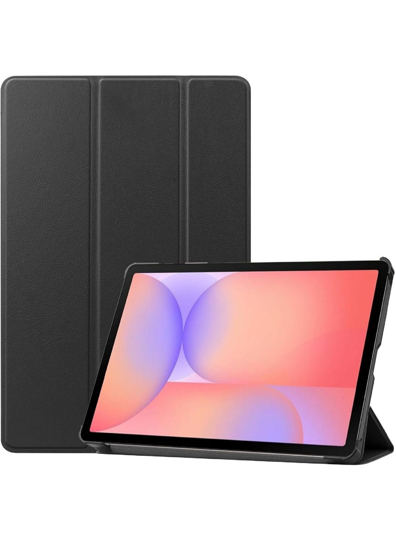 VKL Case Compatible with Galaxy Tab S10 Lite 10.9 inch 2025 Tri-Fold Smart Tablet Case, Hard PC Back Shell Slim Stand Folio Case Cover [Support Pen Magnetic Charging] (Black) - Image 1