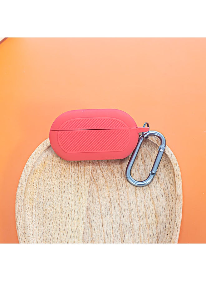 Loquat Suitable For AppleMagic Beats Solo Buds Bluetooth Headset Silicone Protective Case Striped-Color:Red-Model:G99 - Image 4