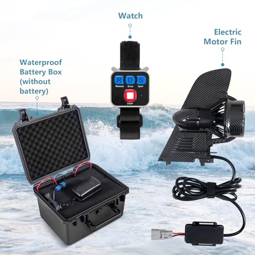 LEDONNE SUP Electric Fin Thruster High-Performance Underwater Propulsion System for Surfboards & Electric SUP Fins - Image 3