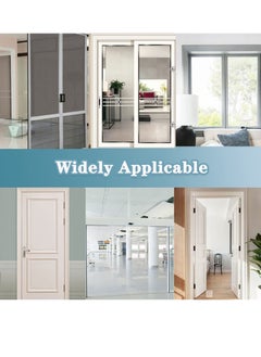 Peachjoy Weather Stripping Door Seal, 10M Self Adhesive Brush Weather Seal Strip for Windows and Doors Felt Door Seal Window Insulation Sealing Strip Brush Weatherstrip 9mm Wide x 9mm Thick  - Image 3