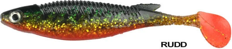ريوجي Big Pike 13CM 24GR Silicone Bait (3 Pieces) Fire Tiger-Standard