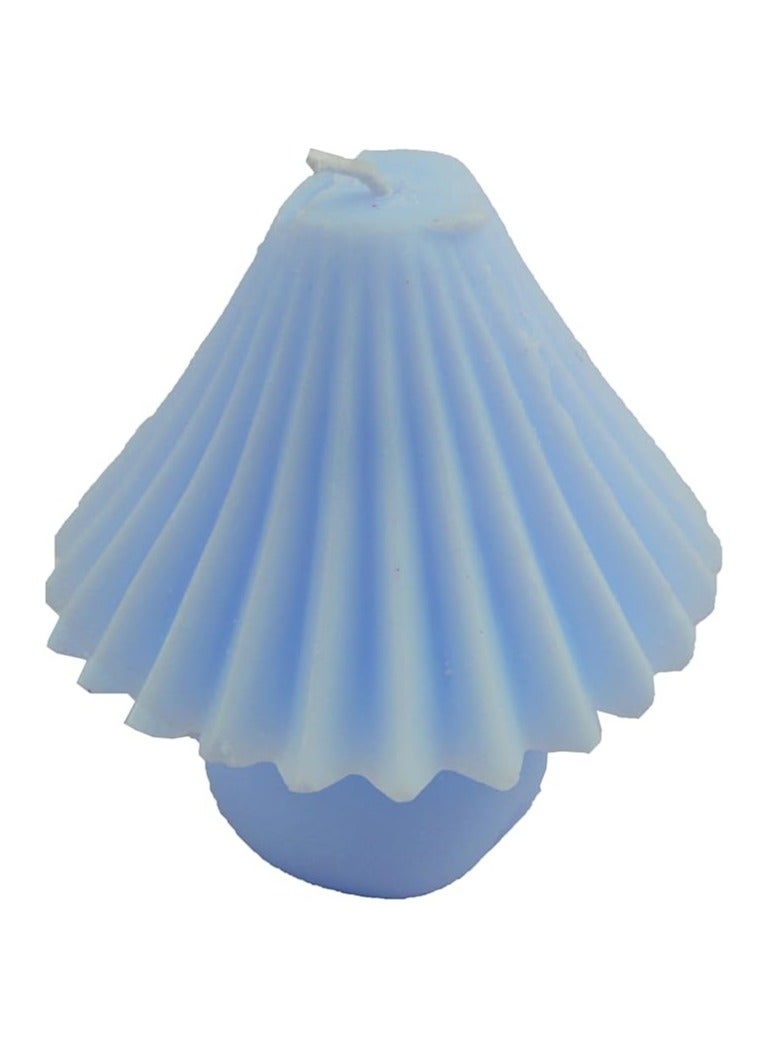 Abajour Candle 7x8 cm Blue Color and Decorative Candle for Home Decor Relaxation and Special Occasions Perfect for Weddings Parties or Gift Giving Long Lasting and Stylish - Image 1