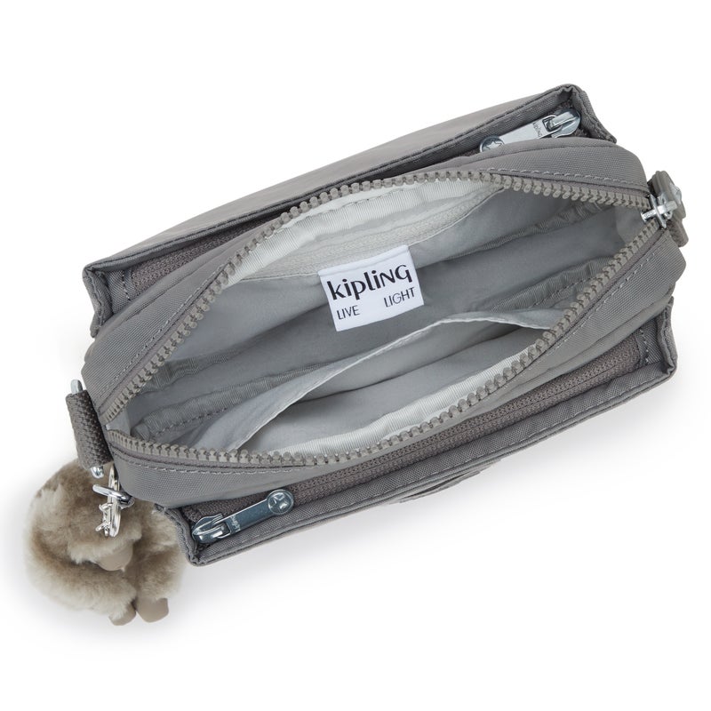kipling Abanu Inviting Grey Small Crossbody - Image 3