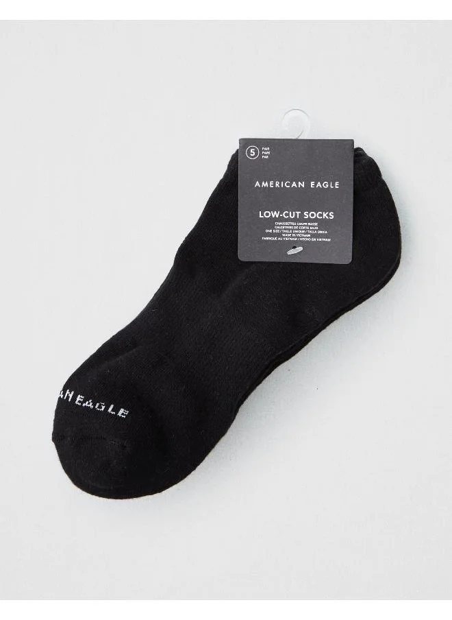 American Eagle AEO Low Cut Socks 5-Pack