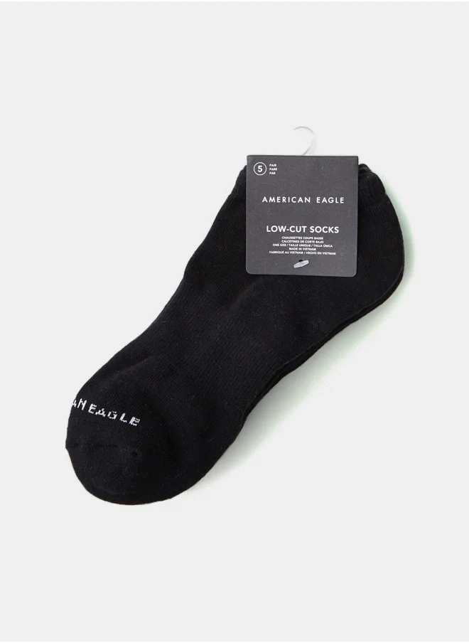 American Eagle AEO Low Cut Socks 5-Pack