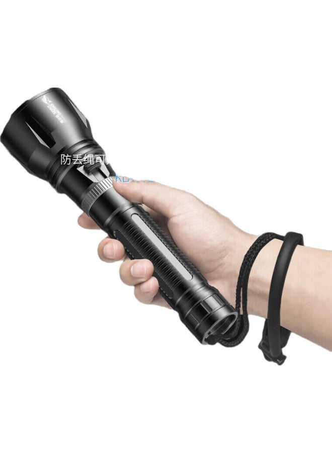 SMILING SHARK Xiaowaisha Q20 Diving Flashlight, Rechargeable, Underwater Professional Lighting, High-Intensity Waterproof, Ultra-Bright, For Night Diving, Beach Combing, And Searchlight - Image 2