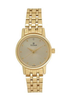 Titan Quartz Analog Champagne Dial Stainless Steel Strap Watch for Women - pzsku/ZDA9E07C75DEDDDB5BA82Z/45/_/1720080030/19e40fda-2620-48f7-a149-e68153512f86