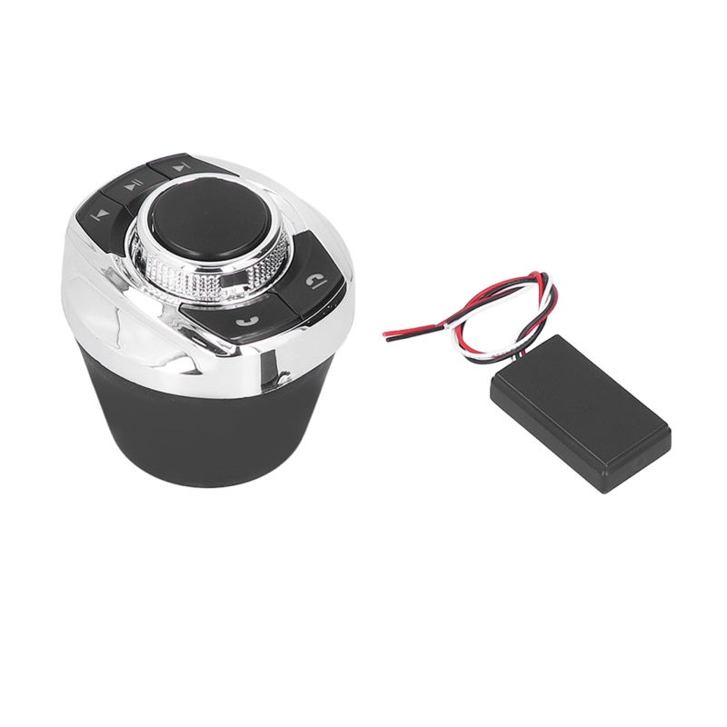 Steering Wheel Control Button - Wireless Audio Steering Wheel Remote with 7 Customizable Functions - Cup Shape Design for Safe Driving - Image 5