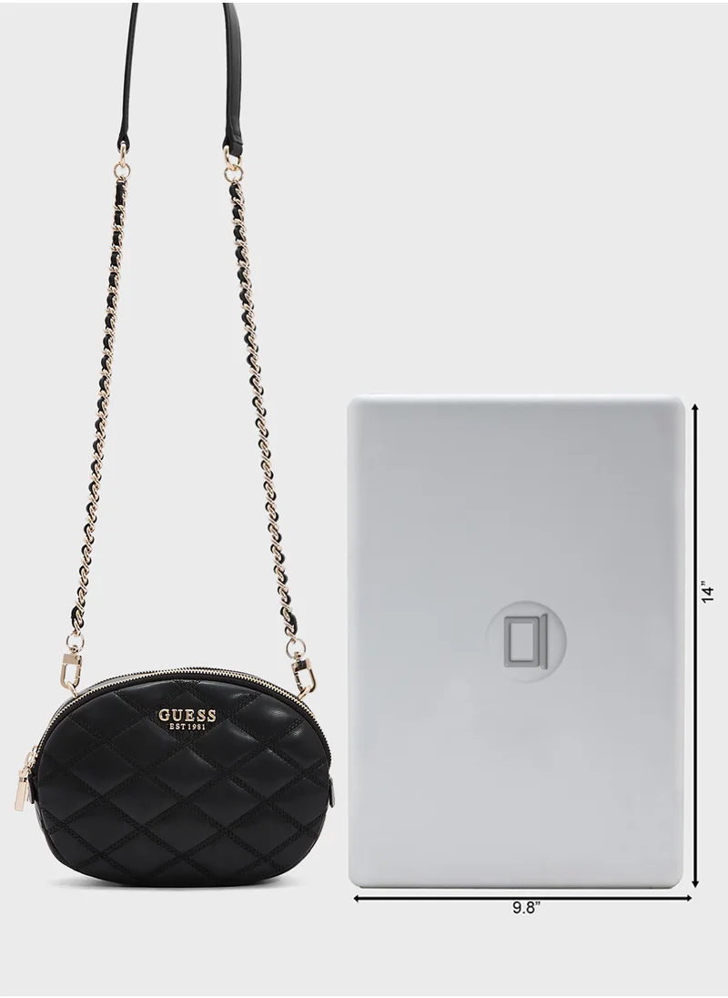 GUESS Tamsin Double Zip Crossbody
