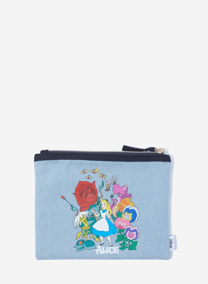 Disney Wonderland Flowers Spinout Pencil Case