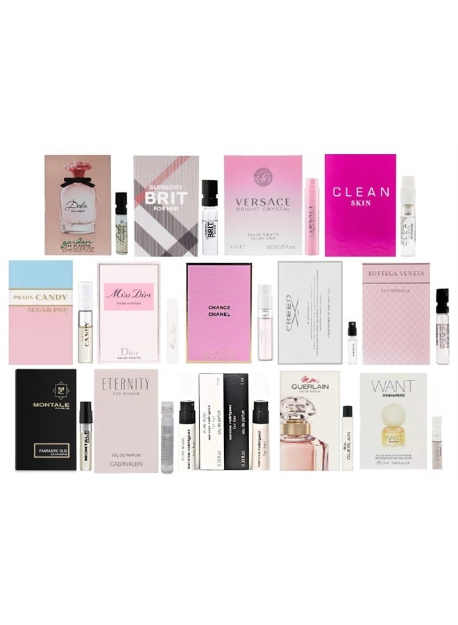 PILESTONE 15 Perfume Sampler Lot of Designer Fragrance Samples for Women - Image 2