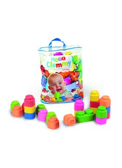 Clementoni Blocks Bag With 48 Bricks- For Age 6 Months+ Years Old  - Image 2