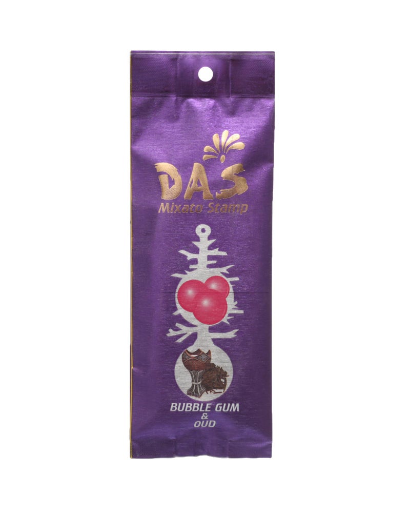 DAS Mixato Stamp Air Freshener for Car, Home and Office with Bubble Gum & Oud