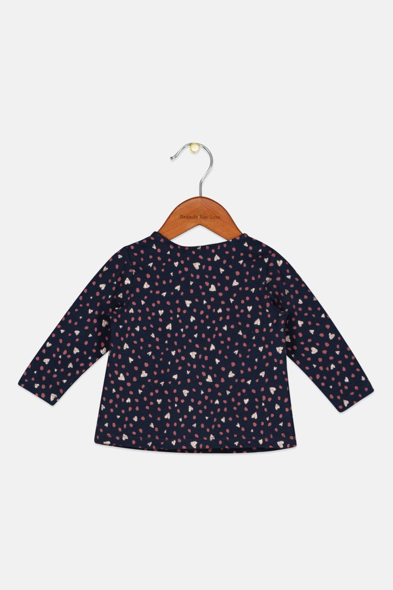 s.Oliver Toddlers Girl Allover Print Top, Multicolor - Image 2