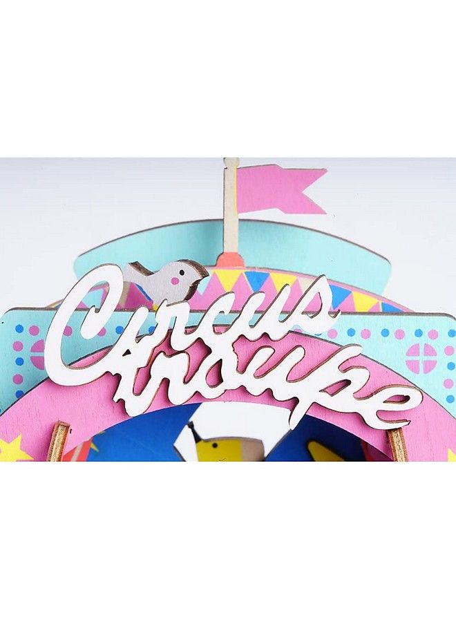 Robotime 3D Wooden Puzzle Amusement Park - Image 3