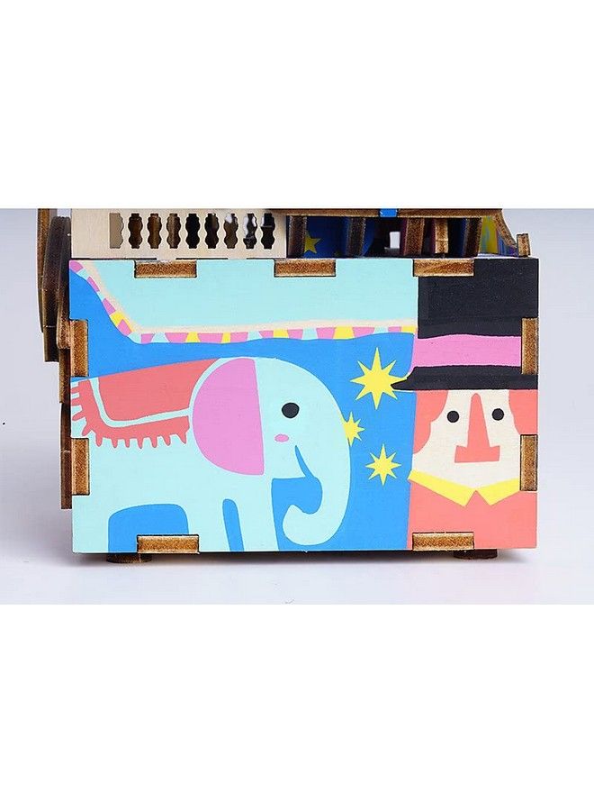 Robotime 3D Wooden Puzzle Amusement Park - Image 4