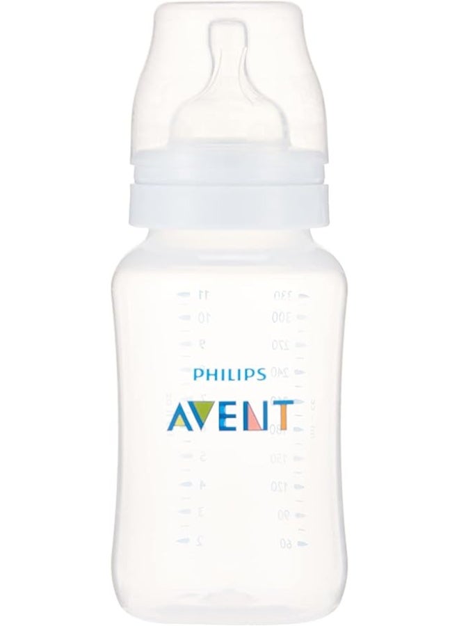 AVENT Philips Anti-Colic Baby Bottle – 330ml, 3 Months+, White, Pack of 2 – Reduces Discomfort, Easy to Use, Safe and Comfortable - Image 4