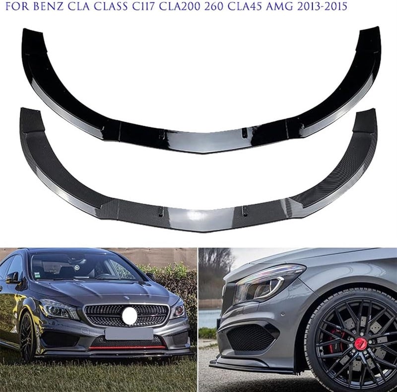 Wivplex Front Bumper Lip Spoiler for CLA Class - Image 3