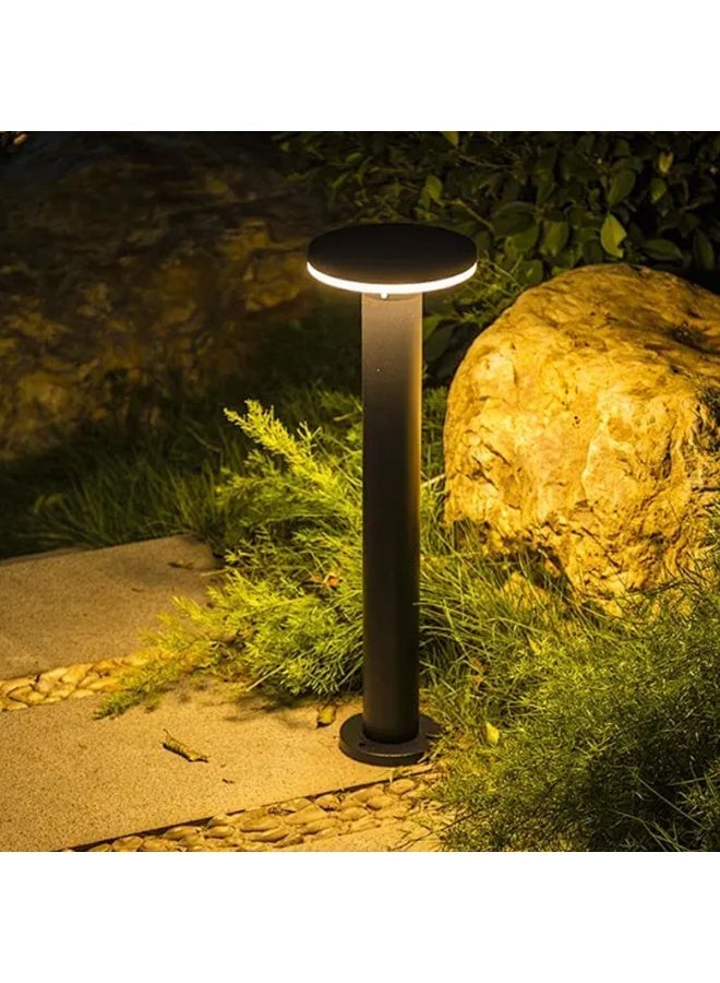 plato led lenz PLATO Bollard Light 18W QY808 3K – 80CM Outdoor Garden Light - Image 1