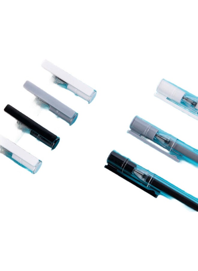 Deli 0.38Mm Leshu Full Needle Tube Gel Pen, 12 Black Pens, A025B-01 - Image 3