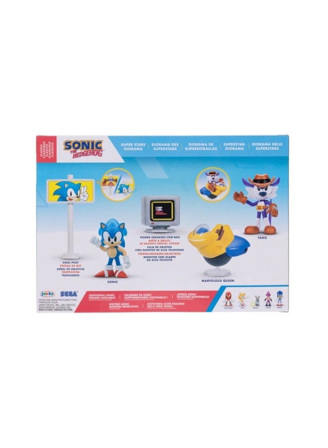 Sonic Figure 2.5-Inch Marvelous Queen Diorama Set 42813 - Image 2