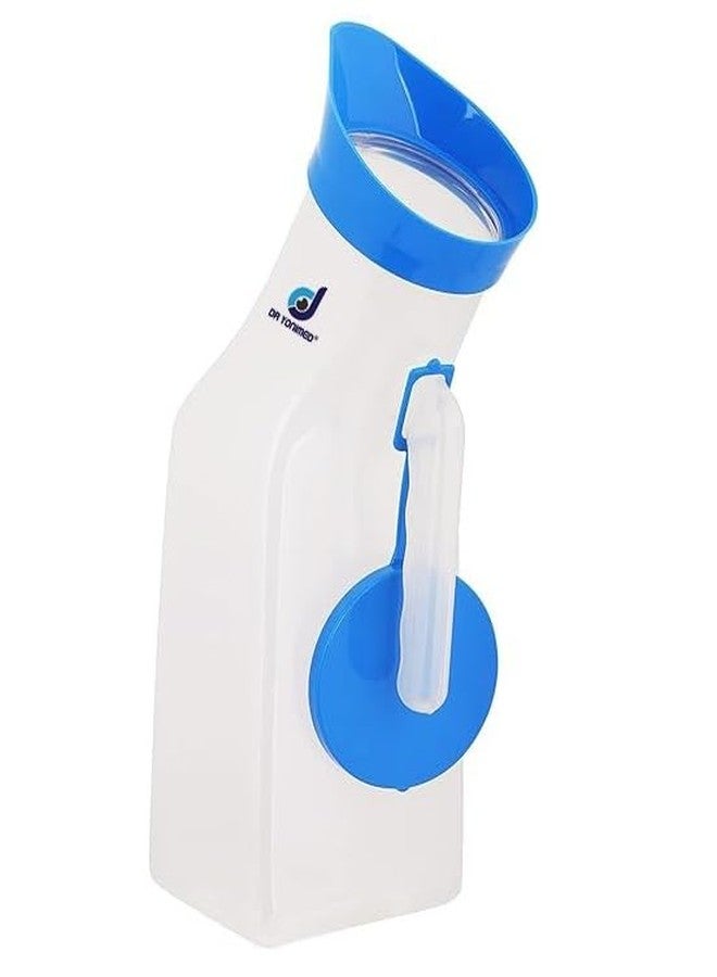 Dr Yonimed Urine Pot 1000 ml For Men & Women Autoclavable Unisex Urinal (Pack of 1) Urine Pot With Cap Urine Collector for Male, Female & Bedridden Patient Adults - Image 1