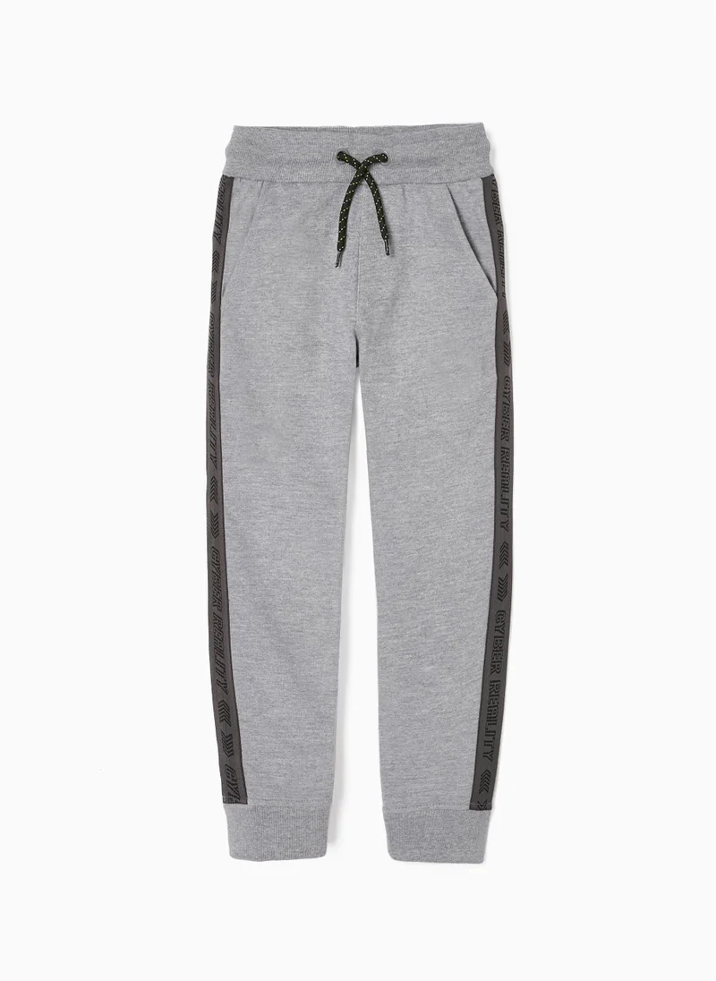زيبي Cotton Joggers for Boys 'Cyber Reality', Grey