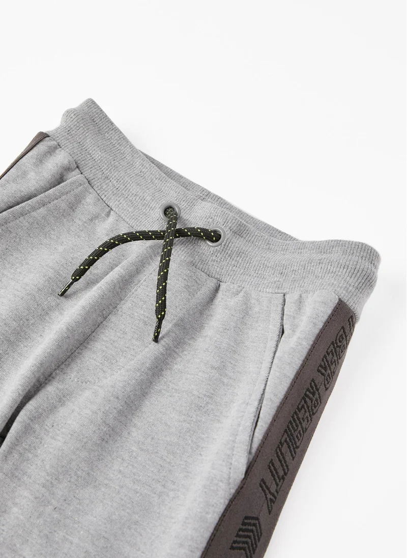 زيبي Cotton Joggers for Boys 'Cyber Reality', Grey