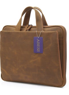 Abess Briefcase , Luxury Leather Briefcase  - Image 1