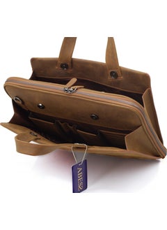 Abess Briefcase , Luxury Leather Briefcase  - Image 4