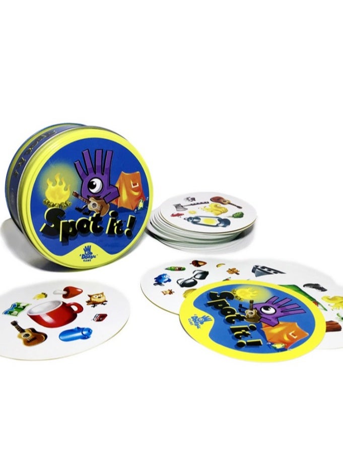 RedMapleTEK Pokemon Card Game For Two Players, Pokemon Game With Metal Box, Friends Party Game Camping 