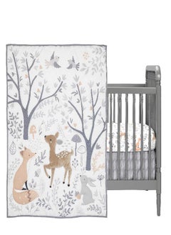 Bedtime Originals Bedtime Originals 3 Piece Crib Bedding Set, Deer Park, Multicolor  - Image 1