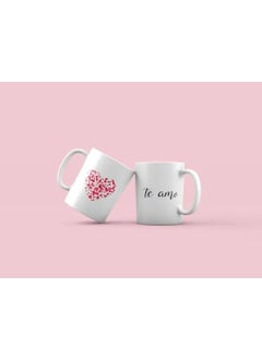 Te Amo Valentine's Day Mug (Pack of 2)
