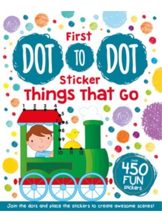 null - My First Sticker Dot-to-Dot: Things That Go - Image 1