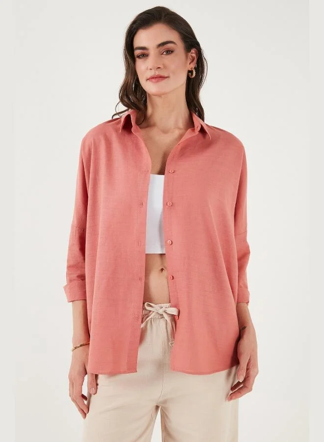 Lela Lela Stretch Cotton Oversize Fit 2-Pack Shirt-Undershirt Set Women's SHIRT-Undershirt Set 67810014979S2