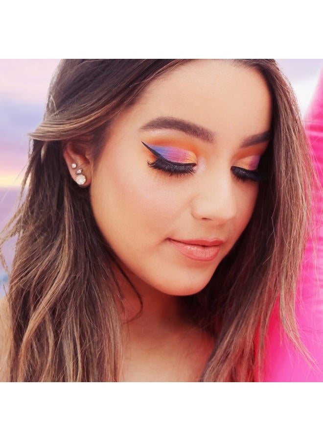 Klara Cosmetics 24 Eyeshadow Palette - Eye Makeup Palette with Matte, Shimmer and Metallic Finishes - Face Makeup Palette - Malibu - 2.5 oz - Image 4