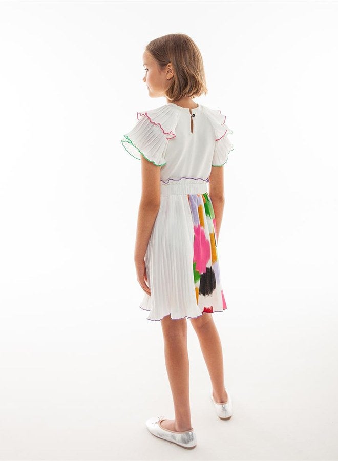 Lia Lea Girl Patterned Skirt - Image 2