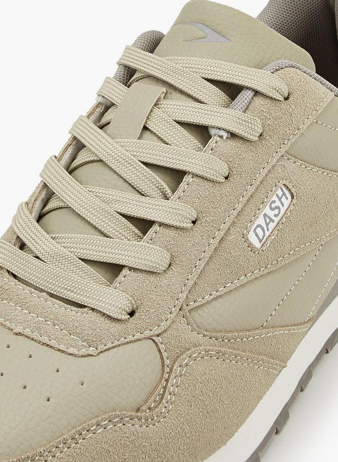 Dash Panelled Lace-Up Sneakers - Image 4